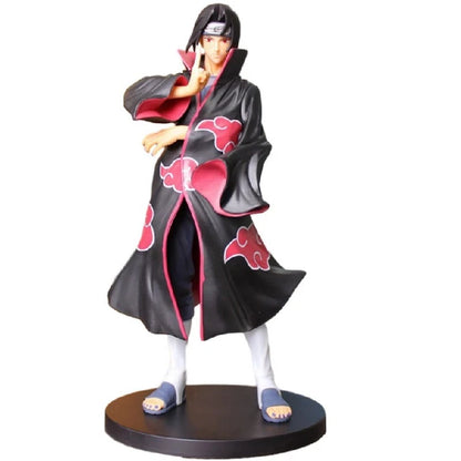 Hot Anime Naruto Shippuuden Uchiha Itachi Akatsuki Organization GK Dress Up Model Toy Gift Collection Action Figure PVC