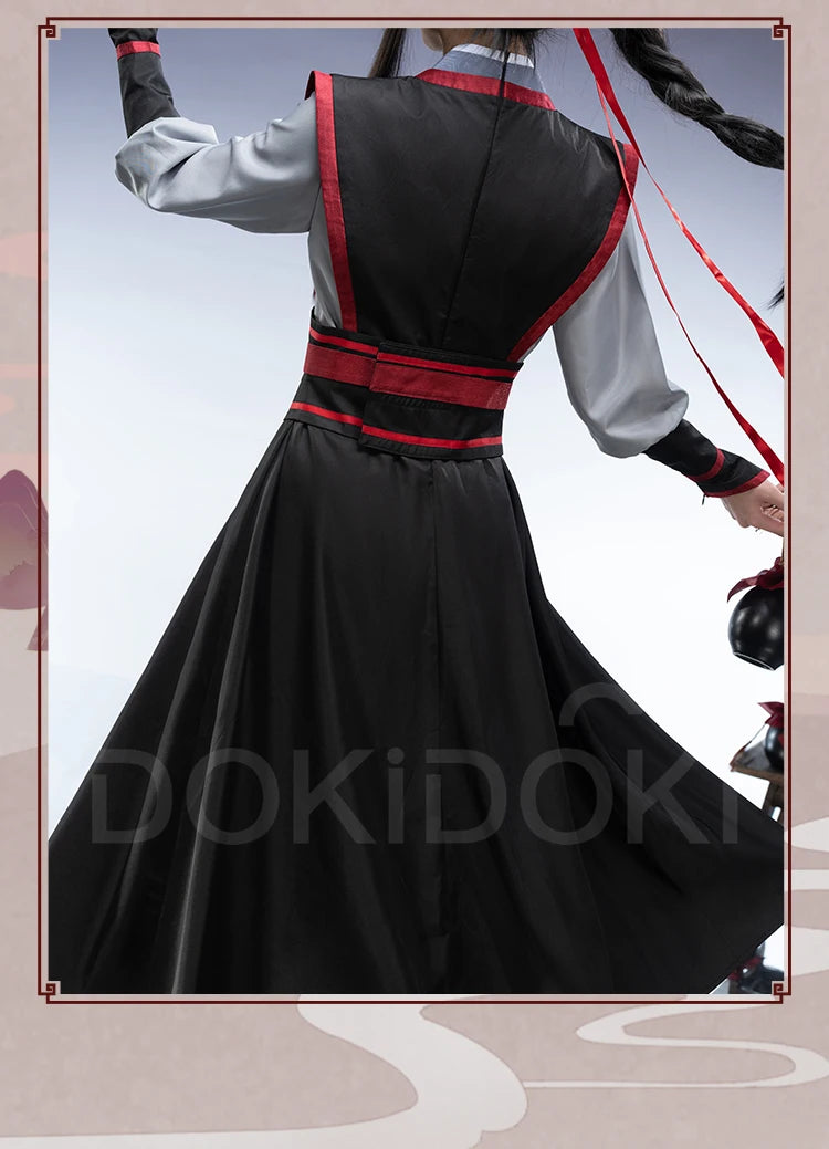 【Official】IN STOCK Wei Wu Xian Cosplay Costume Mo Dao Zu Shi Cosplay DokiDoki-SR Men Wei Wuxian Teenager Cosplay