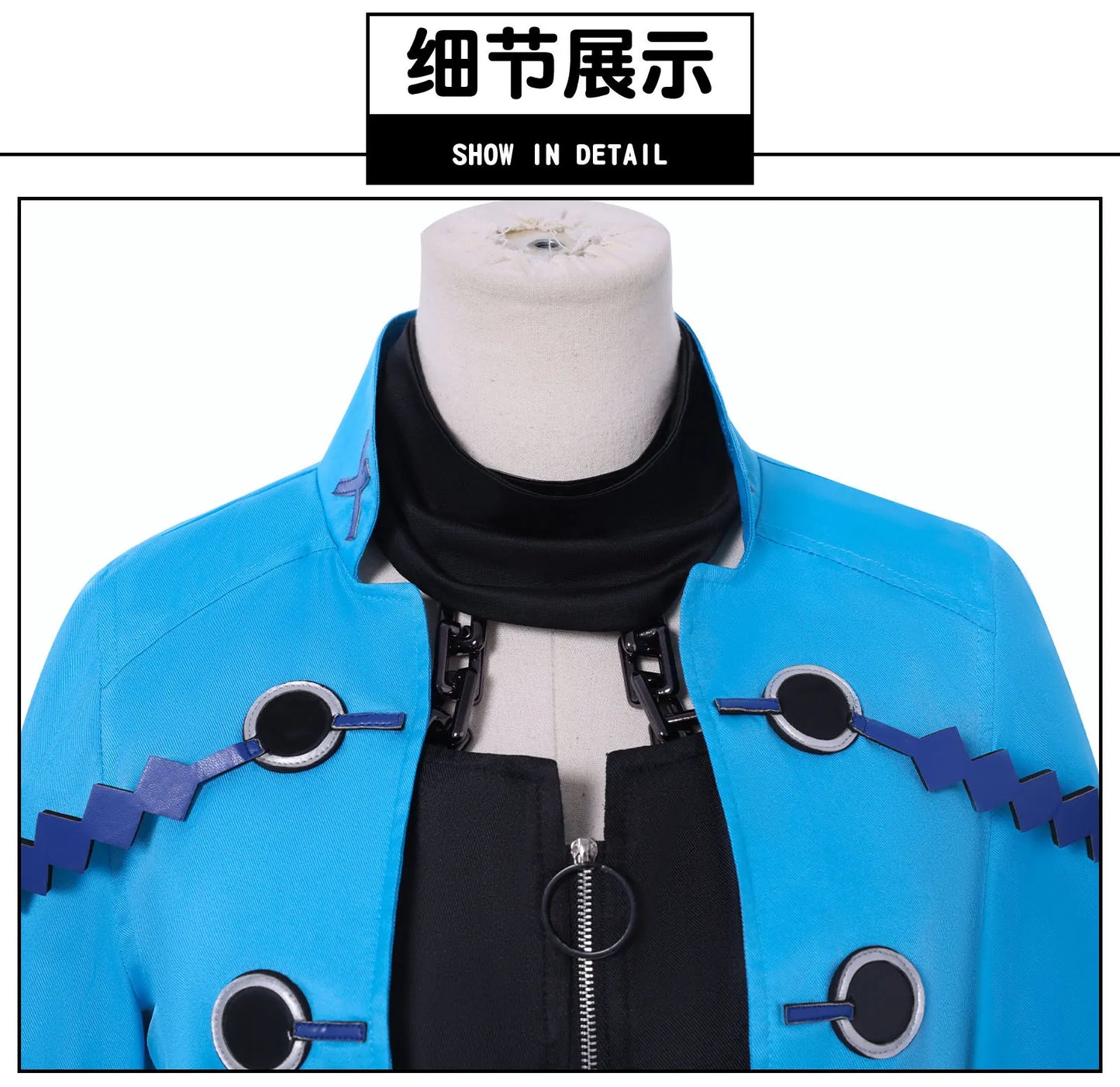 Anime Movie Virgin Punk Kanpi Ubu Cosplay Costume Uniform Jacket Dress Headwear Halloween Party for Women Girls Carnival Props