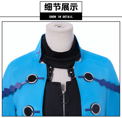 Anime Movie Virgin Punk Kanpi Ubu Cosplay Costume Uniform Jacket Dress Headwear Halloween Party for Women Girls Carnival Props