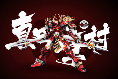 1/100 Date Masamune&Sanada Yukimura Series Alloy Die Casting Frame Action Figure Robot Ninja Assembly Model Desktop Decore Gifts