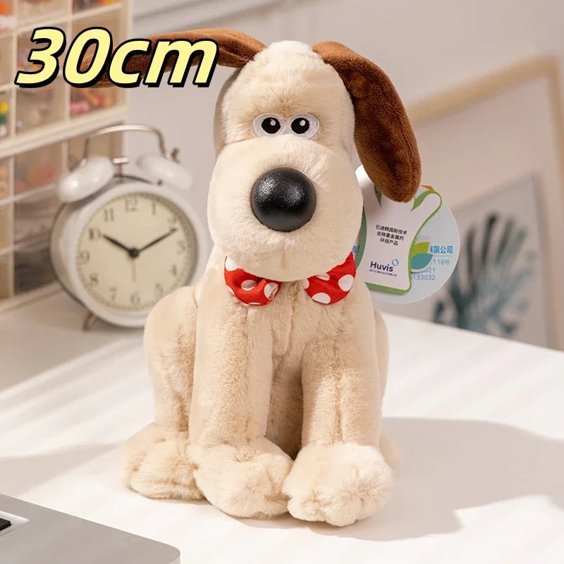 Cartoon Soft Wallace Gromit Plushies Black Penguin Stuffed Anime Cute Dog Stuffed Dolls Backpack Pendant Key Chain Cuddly Pillow