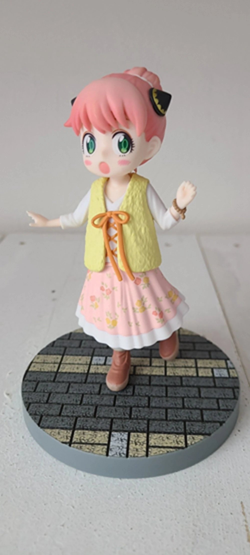 Bandai 15CM Anime Spy × Family Anya Forger Figure Animation Ver Fashion Dress Up Vol.3 Cute Model Toy Gift Doll Action Figure