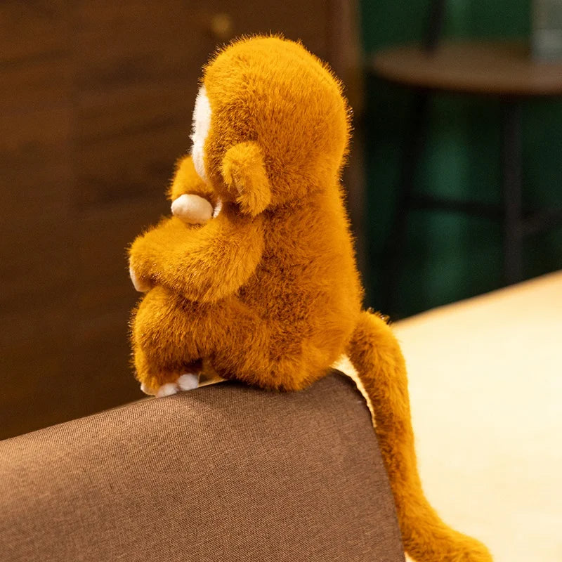 Simulation Animal monkey Plush Doll Cute Cartoon monkeys Stuffed Toy For Children Kids Girls kawaii room decor ﻿