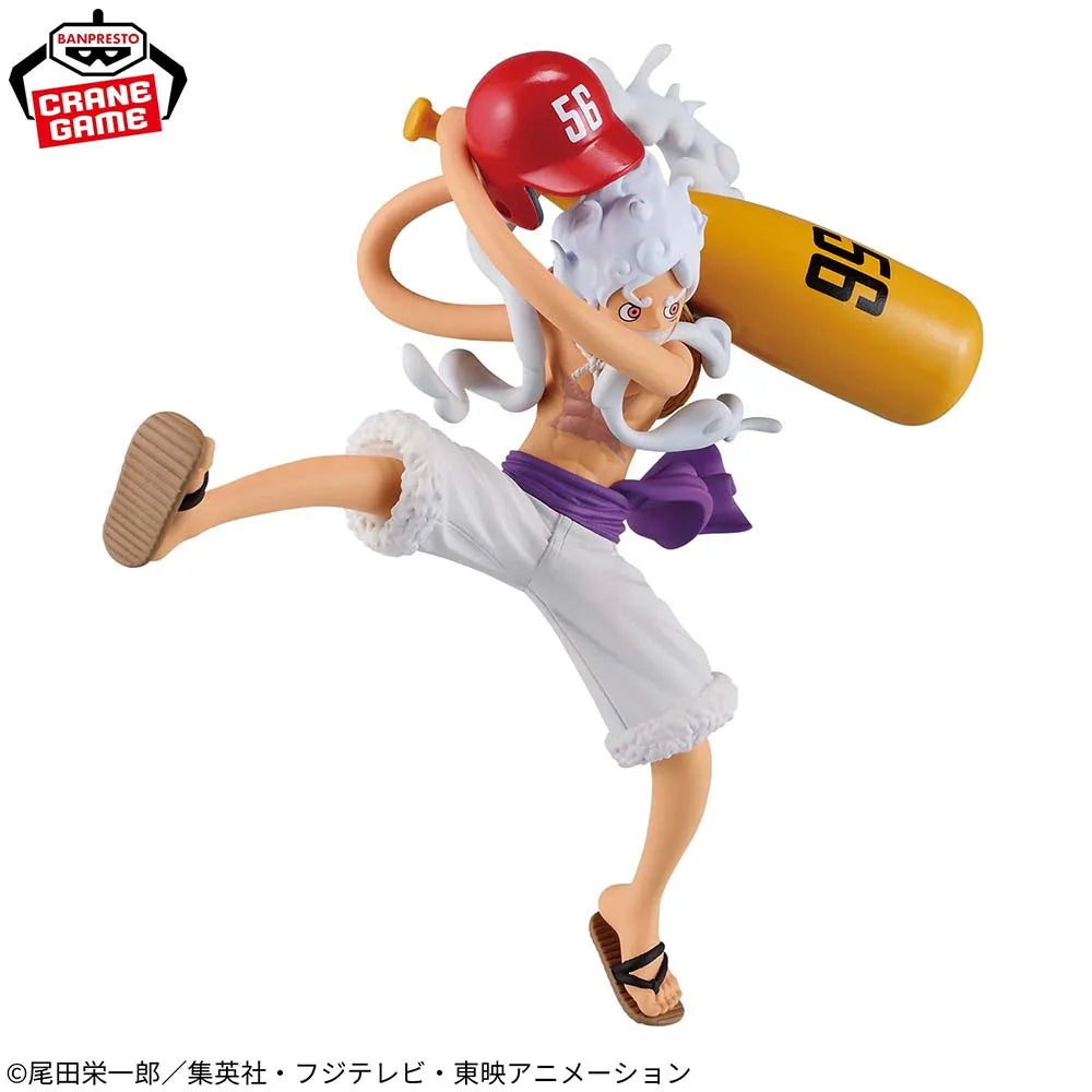 Banpresto One Piece Monkey D. Garp & Luffy Gear5 160mm PVC Model