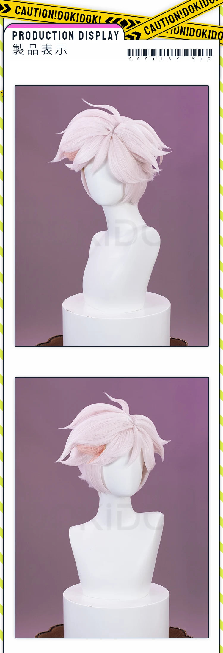 IN STOCK Angel Cosplay Costume Anime Cosplay【S-3XL】DokiDoki-SR Women Pink Uniform Angel Demon Cosplay Wig Plus Size Halloween