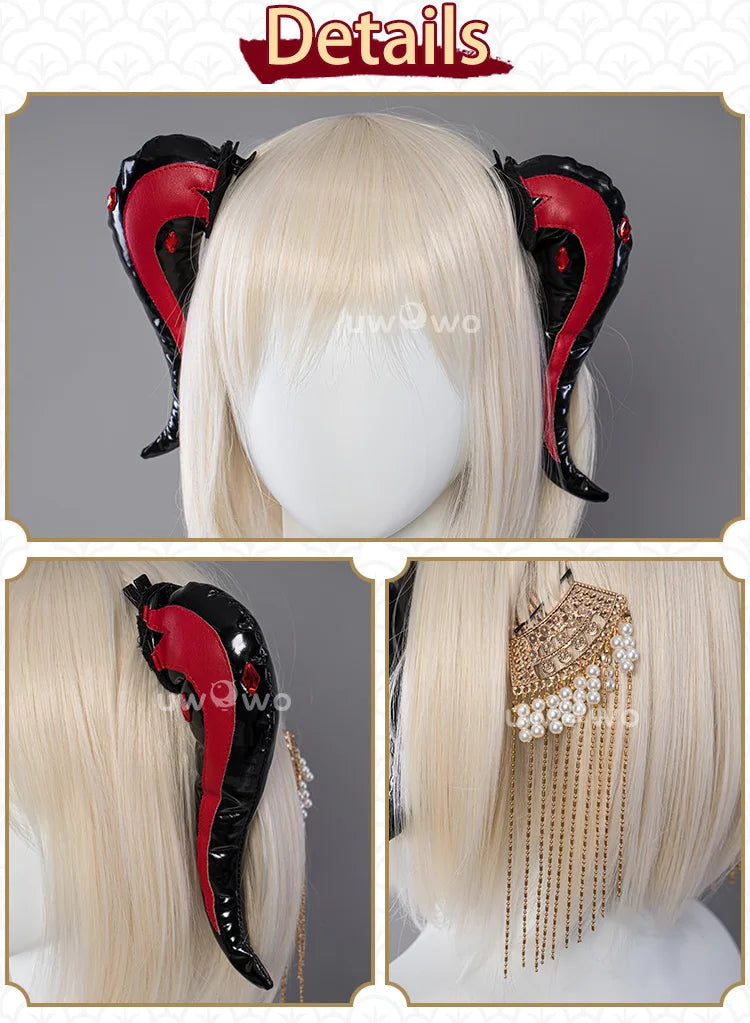 LAST BATCH UWOWO Genshin Impact Fanart Ganyu Cosplay Chinese Style Dress Traditional Clothing Liyue Cosplay Costume Cos Cosplay