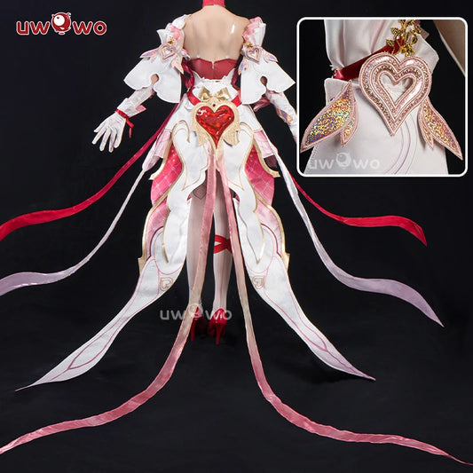 PRE SALE UWOWO Elysia Cosplay Game Honkai Impact 3: Elysia New Battlesuit "Hi♪ Love Elf" Cosplay Costume Halloween Costume