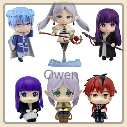 Himmel Anime Frieren:Beyond Journey's End Figurine Frieren Beautiful Girl Action Figure PVC Collection Decoration Model Toy Gift