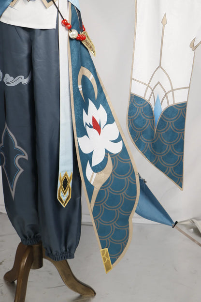 5 Star Dan Heng Imbibitor Lunae Cosplay Costume Honkai Star Rail Uniform Wig Dragon Horn Earrings Astral Express Party Men Women