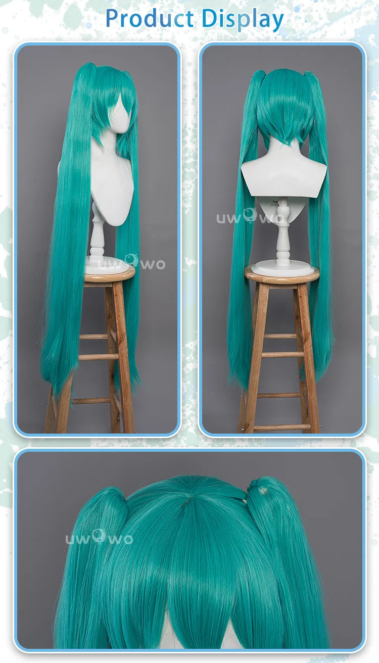 LAST BATCH UWOWO Mikku Cosplay Costume Rakutenn Collabb Happy 16th Anniversary Birthday Cosplay Women Costume Dress Outfits