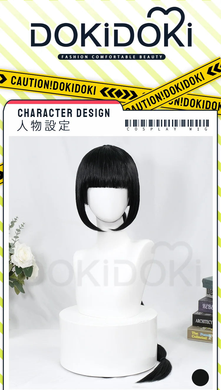IN STOCK Shadowheart Wig Game Cosplay Wig DokiDoki Women 100cm Long Black Wig Shadowheart Cosplay Free Wig Cap