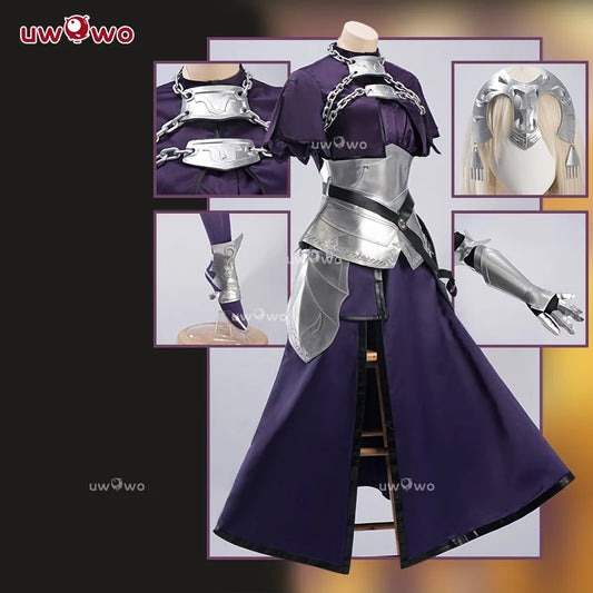 UWOWO Jeannee Cosplay Game  Jeannee d'Arc Stage 2 Battle Suit Cosplay Costume Halloween Costume