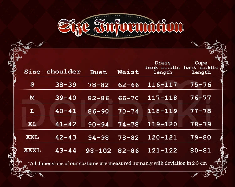 The Doll Cosplay Costume Game Bloodborne Cosplay【S-3XL】DokiDoki-R Women Suits The Doll Cosplay Plus Size