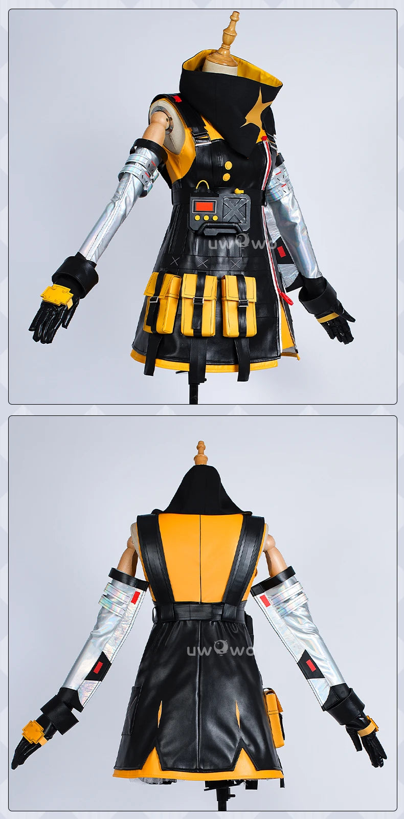 UWOWO Soldier 11 Cosplay Collab Series: Game Zenless Zone Zero/ZZZ Soldier 11 Cosplay Costume