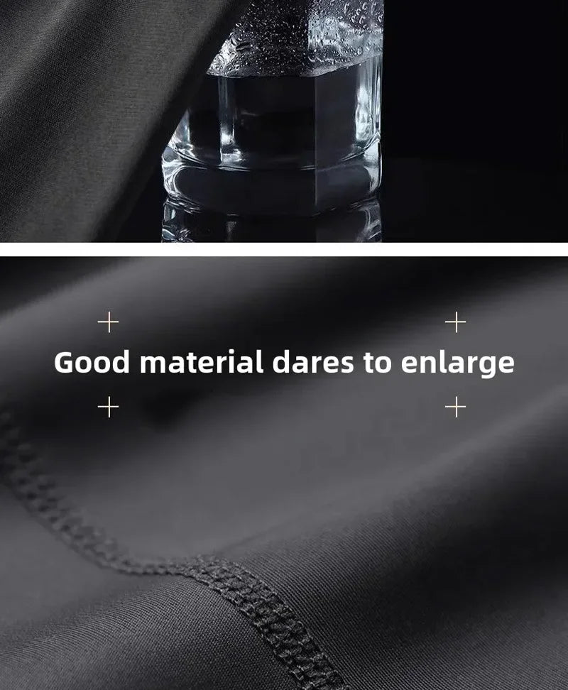 Men’s Sports Suits Fitness Clothes Tight-Fitting Quick-Drying Running Cycling Training Apparel for Autumn Night Workouts