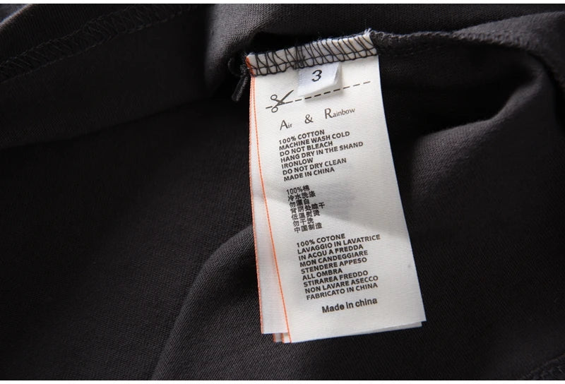 2025 Summer New American Retro Short-sleeved O-neck 3D Letter Printed T-shirt Men's Fashion 100% Cotton Washed Casual Sport Tops