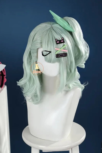 Chinatsu Remiel Cosplay Costume Wig Dress Zenless Zone Zero Uniform Headwear Angels of Delusion Halloween Party for Women Girls