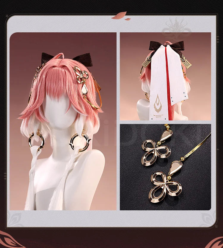 IN STOCK Changli Cosplay Costume Game Wuthering Waves DokiDoki-SR Women Costume Changli Cosplay Metal Accessories