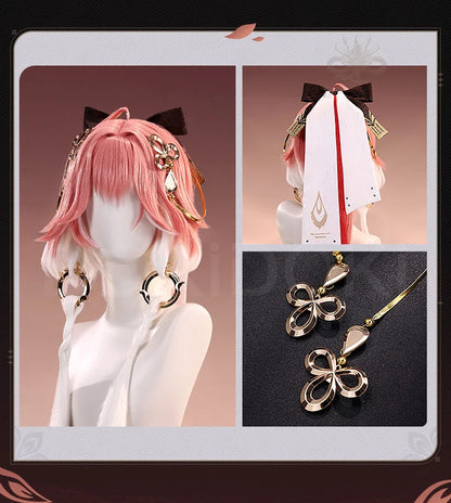 IN STOCK Changli Cosplay Costume Game Wuthering Waves DokiDoki-SR Women Costume Changli Cosplay Metal Accessories