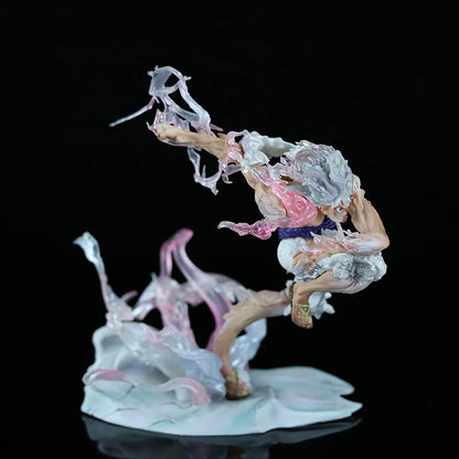 2025 22cm One Piece Handheld Gk Iron Curtain Nika Luffy Second Generation Double Headed Removable Model Ornament Birthday Gift