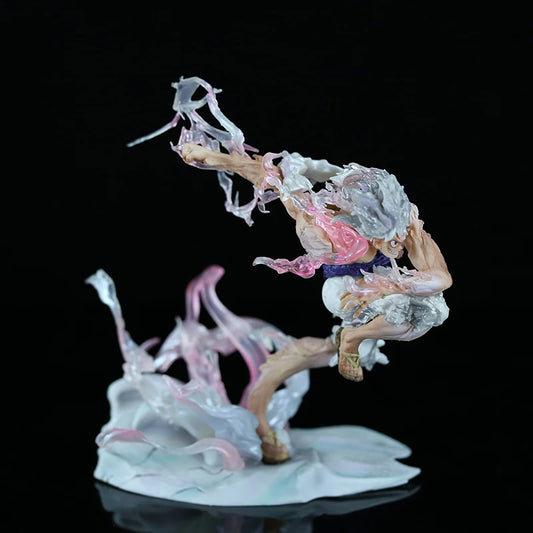 2025 22cm One Piece Handheld Gk Iron Curtain Nika Luffy Second Generation Double Headed Removable Model Ornament Birthday Gift