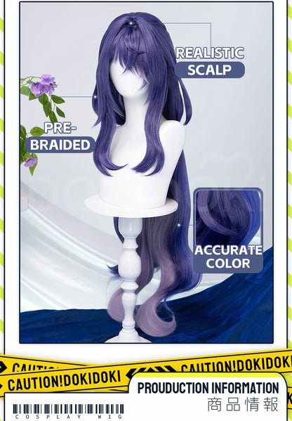 IN STOCK Lauma Aino Sandrone Wig Game Genshin Impact Cosplay Wig DokiDoki Nod-Krai Women Long Hair Free Wig Cap Halloween