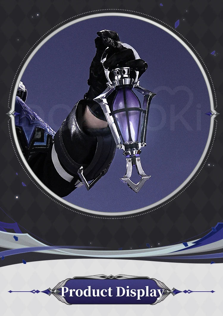 Flins Cosplay Costume Game Genshin Impact【S-3XL】DokiDoki-SR Kyrll Chudomirovich Flins Cosplay Men Halloween Costume Plus Size