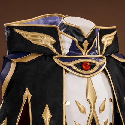 Anime Code Geass Suzaku Kururugi Cosplay Costume Wig Knight of Zero Uniform Long Cloak Halloween Party Women Men Props iCoser