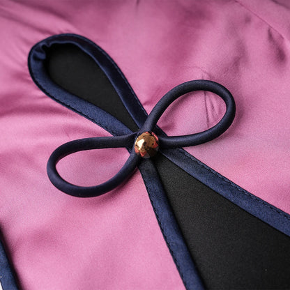 Anime Date A Live Mukuro Hoshimiya Cosplay Costume Dress Spirit Form Outfit Lilac White Astral Qipao Halloween for Women Girls