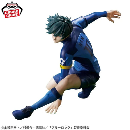 Original Bandai Anime Figure BLUE LOCK Rin Itoshi FIGURE(TBA) Action Figure Banpresto Toys 16cm Model Doll Collector