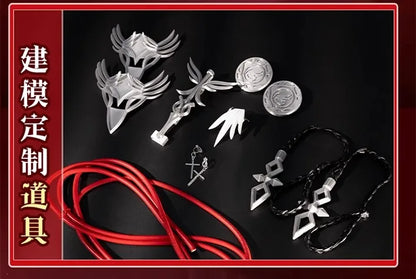 Arknights Exusiai The New Covenant Cosplay Costume Wig Uniform Headwear Earrings Halloween Party for Women Girls Carnival Outfit