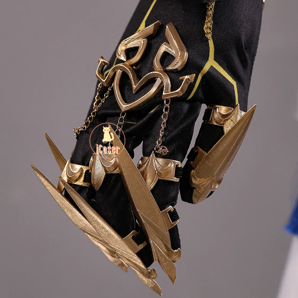 Honkai Star Rail Constance The Dahlia Cosplay Costume Wig Dress Uniform Hat Ever-Flame Mansion Halloween Party for Women Girls