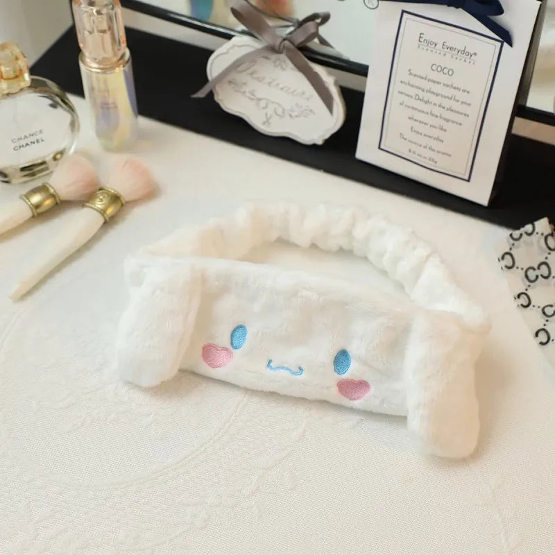 Gudetama Bad Badtz Maru Pochacco Kuromi Plush Eye Mask Kawaii Plush Eye Mask Plush Hair Hoop Gifts For Girls