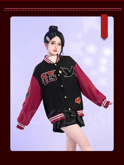 Sylus Doujin Cosplay Costume Game Love and Deepspace DokiDoki-R Men Women Daily Baseball Jacket Sylus Cosplay Coat