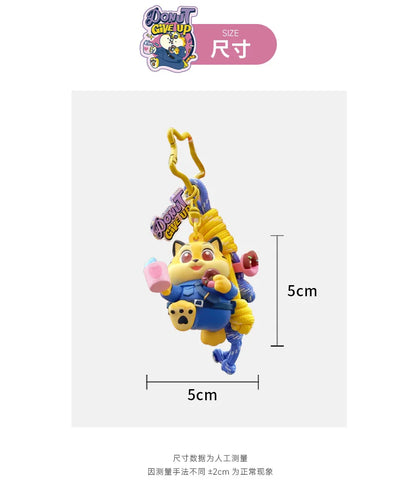 Zootopia Cartoon Character Injection Molding 3D Keychain Premium Design Anime Themed Accessories Collectible Toy Figures Gift