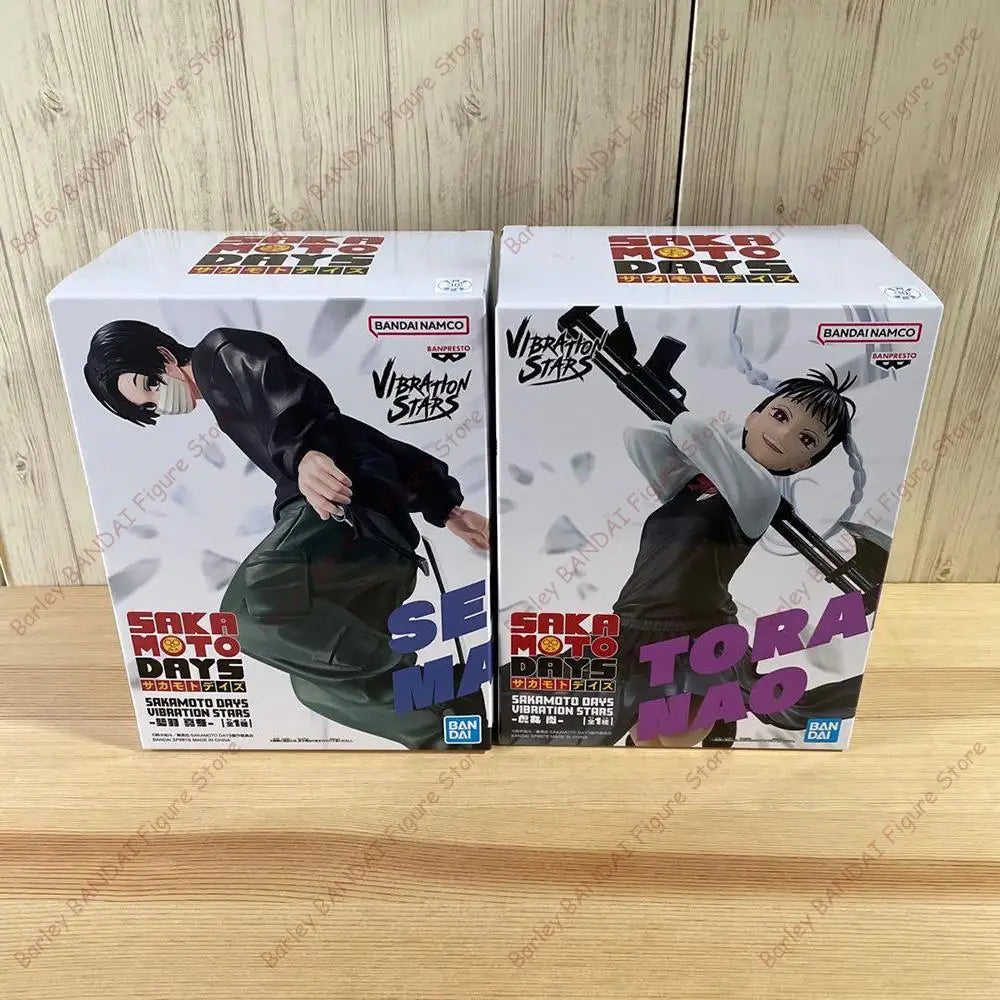 Banpresto Sakamoto Days Seba Mafuyu Toramaru Nao 14-18cm PVC Model