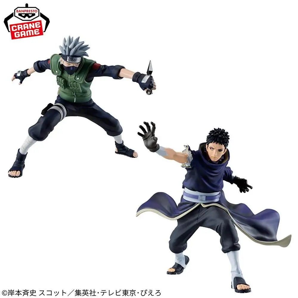 Banpresto Naruto Vibration Stars Hatake Kakashi Uchiha 130-160mm PVC Model