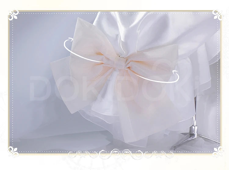 Hinamori Amu Cosplay Costume Anime Shugo Chara Cosplay DokiDoki-R Women Angel White Wedding Dress Hinamori Amu Costume Halloween