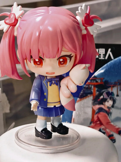 Link Click Season 2 Back In Time Series Cartoon Lu Guang Chen Xiaoshi Li Tianchen Li Tianxi Qiao Ling Figure Model Toy Kids Gift