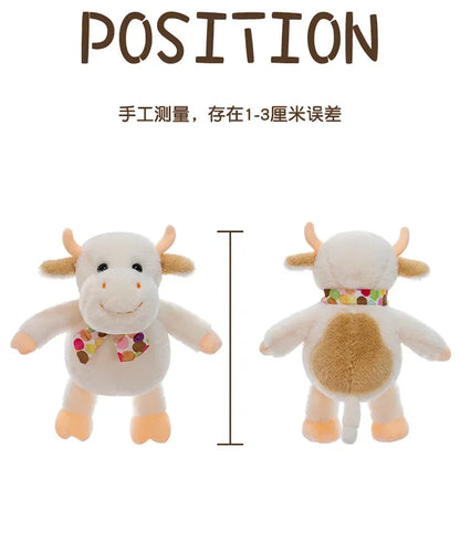 New 30-60cm Cute Calf Plush Toy Doll Stuffed Animals Smiling Cute Calf Doll Hildren's Playmate Children's Birthday Gift