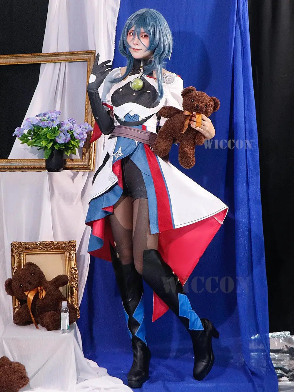 Honkai Star Rail Natasha Cosplay Costume Set Polyester