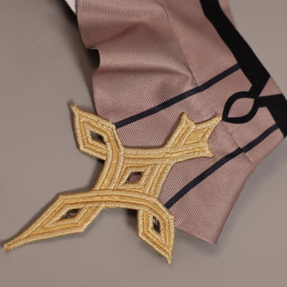 Genshin Impact Rhinedottir Naberius Cosplay Costume Dress Wig Uniform Headwear Four Shades Halloween Party for Women Girls Prop