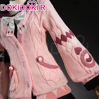 IN STOCK Ukinami Yuzuha Cosplay Costume Game Zenless Zone Zero【S-2XL】DokiDoki-R ZZZ Women Cute Sweater Cosplay Plus Size