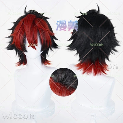 Zenless Zone Zero Komano Manato Cosplay Costume Set Polyester - wig / XL