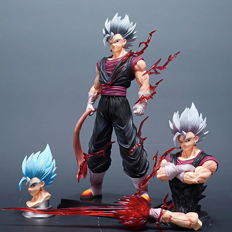 Anime Dragon Ball Figurine Super Saiyan Vegetto Combat Action Figures PVC Statue Collection Model Birthday Decoration Toys Gifts