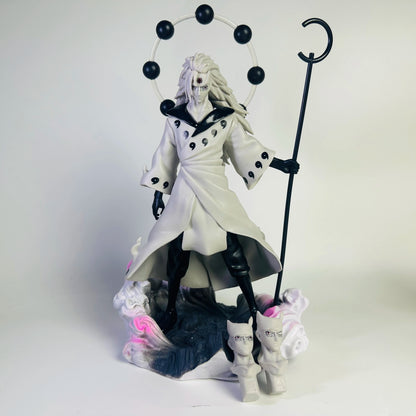 Naruto Shippuden GK Anime Figure  Six Paths Model Uchiha Madara  Action Figure 28cm PVC Statue Collectible Kids Toys Gifts