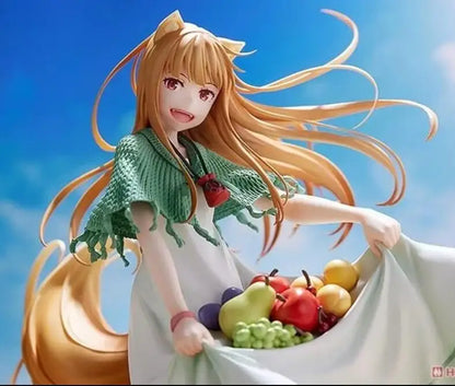 Spice And Wolf Holo The Wise Wolf 7th Generation Figure Fragrant Fruit Theme Collectible Model Doll Decorative Ornament Statue