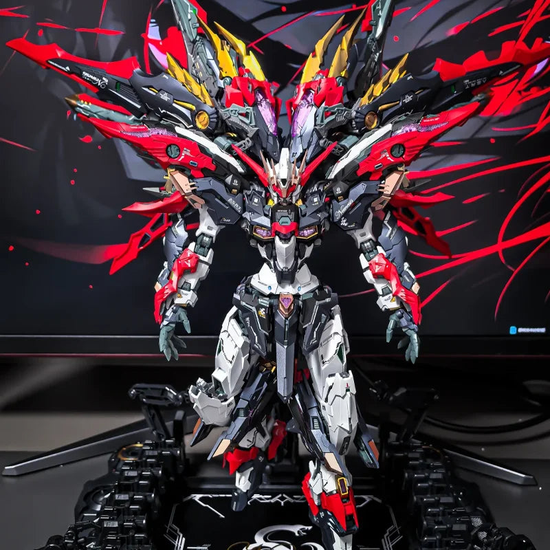 Infinite Dimension Nemesis Series Alloy Skeleton Action Figure Futuristic Mecha Detachable Parts Assembly Model Toy Boy Gifts