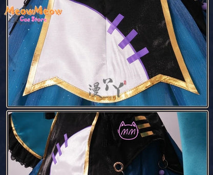 Project Sekai Zombie Cosplay Costume Adult Woman Polyester